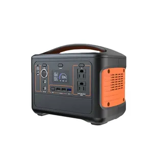 Kunden spezifische Lithium batterie mit hoher Kapazität Wiederauf lad bares tragbares Kraftwerk 1000Ah 1200W AC 220V Für Camping zwecke