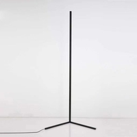 Lampes de jeu, lampe d'ambiance pour salon, lampe de coucher de soleil, décoration changeante de couleur, lampes de nuit, lampadaire vertical LED d'angle, lampe de sol RGB