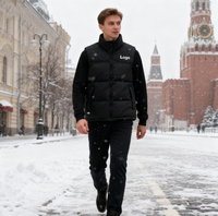 Gilet matelassé d'hiver tendance classique 2025 pour TNF, vente chaude, logo personnalisé, veste de créateur pour hommes et femmes, style décontracté