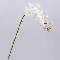 AYOYO Mehrfarbige Anpassbare Künstliche Blumen 9-köpfige Filmähnliche Phalaenopsis Heimdekoration Hochzeitsblumen