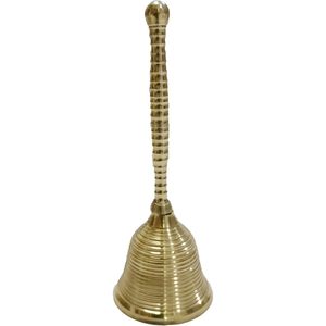 PARIJAT artesanía campana de latón de 4 pulgadas para el hogar Mandir templo sala de estar decoración Pooja & Puja artículos decorativos - Product Image 5