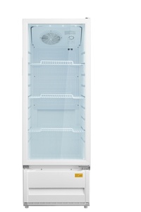מקרר תצוגה אנכי עם דלת זכוכית לקירור משקאות ובירה, מיוחד לחנויות נוחות וסופרמרקטים - Product Image 3