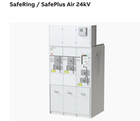 Armoire de commutation moyenne tension UniGear ZS1 ZS3.2 SafePlus MV isolée air/gaz, solution personnalisable