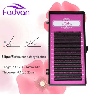 <span class=keywords><strong>Cils</strong></span> plats Curl B C D, fabrication de <span class=keywords><strong>cils</strong></span>, extensions de <span class=keywords><strong>cils</strong></span> plates ellipses, fournisseur d'extensions de <span class=keywords><strong>cils</strong></span>, extension de <span class=keywords><strong>cils</strong></span> <span class=keywords><strong>ellipse</strong></span>, cil à cil - Product Image 2