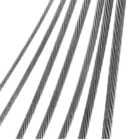 Pièces d'ascenseur : Câble d'ascenseur 6,5 mm 6*19S-SFC 1370-1770 GB/T8903, Câbles de régulateur de vitesse OT*S, Fournisseur de câbles d'ascenseur KONE