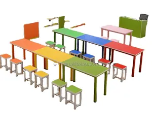 고품질 학교 책상과 의자 종묘장 학교 가구 아이 가구 도매