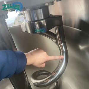 Nouveau Pétrin Industriel Spirale 125kg <span class=keywords><strong>Farine</strong></span> Bol 320L Robuste Double Vitesse Blé Lait Certifié CE Boulangerie Pain Pizza - Product Image 6