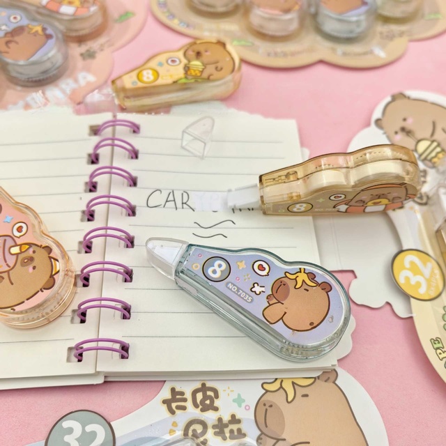 Customize Blind Box Bulk Cartoon Shape Kawaii Flower Promotional Gift for Girls EVA PU Material Brand New Stationery Supplies