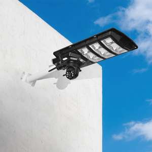 אור רחוב סולארי עם מצלמת ctv מובנית 200w הדוקטרינים לוחות כוח אלאם כוח paras - Product Image 1