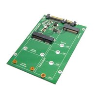 Adaptateur de convertisseur PCBA OEM ODM OBM Mini PCIe MSATA SSD NGFF SATA vers SATA III pour disque dur