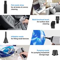 Mini aspirateur à main électrique sans fil, léger, portable, haute puissance, rechargeable par USB, avec filtre HEPA, pour voiture, maison, hôtel