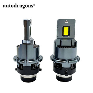หลอดไฟหน้ารถยนต์ LED รุ่นอัพเกรด Canbus ป้องกันข้อผิดพลาด All In One ขนาด D2S เท่าของเดิม แบบเสียบใช้งานได้ทันที กันน้ำ IP68 พร้อมพัดลมระบายความร้อน - Product Image 1