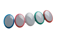 JYUEE BLC-TNWS-C Taiwan Bouton poussoir carré argenté durable de haute qualité pour machine de jeu d'arcade