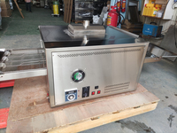 Rvs Elektrische Gas Mini Tunnel Oven Transportband Brood Bakken Pizza Oven Te Koop