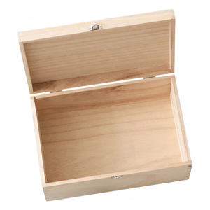 사용자 정의 디자인 새겨진 로고 플립 뚜껑 웨딩 선물 반환 그림 차 저장 나무 상자 잠금 - Product Image 3