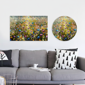 Decoración Floral Moderna para Pared: Impresión en Lienzo para un Ambiente Elegante, ARTE EN VIDRIO TEMPLADO - Product Image 3