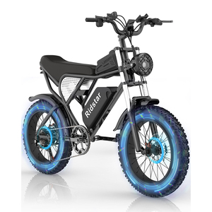 Bicicleta Eléctrica Híbrida Ridstar Q20 48v 20ah con Llantas Anchas, Bicicleta Eléctrica de Montaña para Adultos - Product Image 1