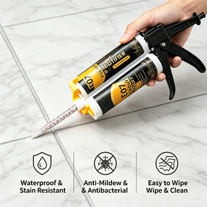 <span class=keywords><strong>Resina</strong></span> <span class=keywords><strong>Epossidica</strong></span> Bicomponente OEM per <span class=keywords><strong>Piastrelle</strong></span>, Adesivo per Riempimento e Costruzione - Product Image 1