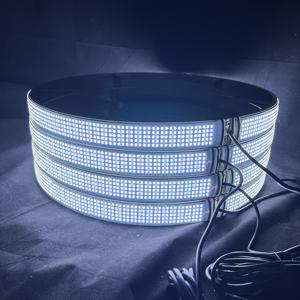 5 열 흰색 LED 트럭 라이트 시스템 BT 제어 12V 새로운 조건 헤드 라이트 및 테일 라이트 가장 밝은 휠 라이트 - Product Image 2