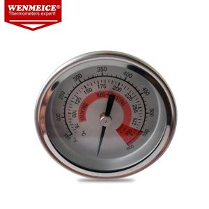 Thermomètre à double échelle sans pile pour <span class=keywords><strong>couvercle</strong></span> de casserole, jauge de <span class=keywords><strong>barbecue</strong></span> - Product Image 3