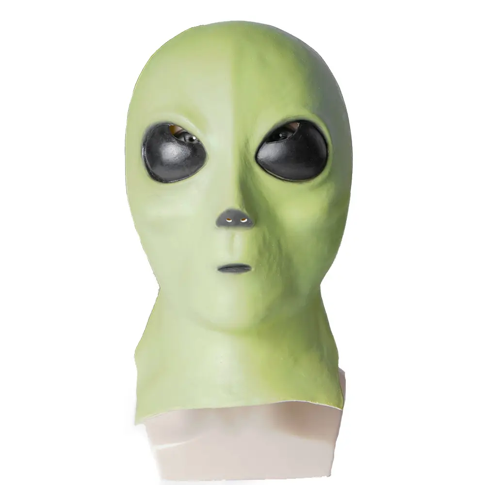 Halloween party crazy UFO ET alien latex mask