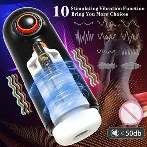 6-in-1 Automatischer Heizender Oraler Masturbator-<span class=keywords><strong>Vibrator</strong></span> in Bowling-Form, Masturbator-Cup mit Saugfunktion, Sexspielzeug für Erwachsene Männer zum Vergnügen - Product Image 2