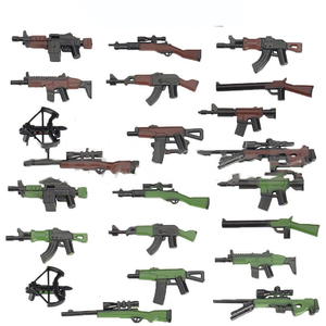 All'ingrosso Mini militare WW1 WW2 figure German US esercito <span class=keywords><strong>Commando</strong></span> soldato con armi pistole Swat blocchi di costruzione giocattolo per bambini - Product Image 1