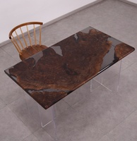 Table basse extensible en bois de noyer américain, meubles de salon, design moderne, style européen, prix de gros