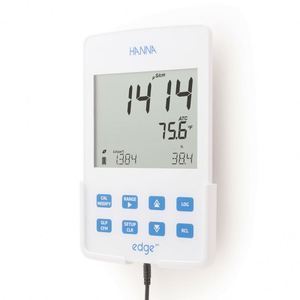 เครื่องวัดคุณภาพน้ำ HANNA Instruments HI2003 EC Meter ราคาโรงงาน, เครื่องวิเคราะห์คุณภาพน้ำ TDS ความเค็มแบบตั้งโต๊ะ/พกพา, หัววัด 4 หัว - Product Image 2