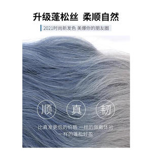 วิกผมหางม้ายาวสำหรับผู้หญิงแบบคลิปหนีบ ลอนไล่ระดับสี ลวดทนความร้อนสูง สีดำ รุ่น PY40 68 - Product Image 5