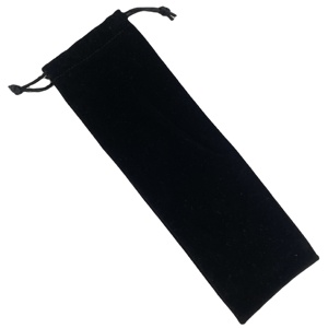 Sac d'emballage pour bijoux en velours personnalisé, pochette en velours avec cordon de serrage, pochette cadeau avec logo, pochette en daim, sac en velours, bijoux fins - Product Image 2