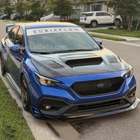 Pour la 12e génération Subaru WRX Stti capot en Fiber de carbone couvercle de moteur de refroidissement Kit de carrosserie
