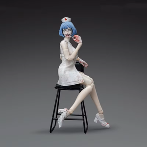 Figurine d'action LEVEL9 Club Chaos Frontline Series Diablo Doctor & Crazy Nurse PVC 1/12 Tide Playing - Product Image 2