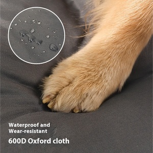 Moderna Cama Rectangular para Perros y Gatos, de Tela Oxford Suave, Resistente a Arañazos y a la Orina, con Sensación Refrescante para el Verano - Product Image 3