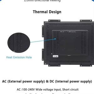 Moniteur tactile capacitif étanche IP65 de 15 <span class=keywords><strong>pouces</strong></span> 4:3, écran industriel robuste, PC industriel, écran TFT LCD LED, affichage professionnel, ROHS, série - Product Image 5