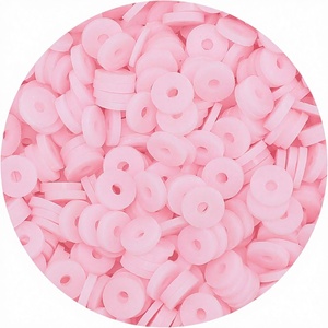 DIY Material 2000pcs Black Round <b>Plastic</b> <b>Beads</b> (6mm) Colors Jewelry Making Necklace Bracelet Accessories - Product Image 2