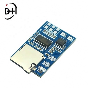 GPD2846A การ์ด TF บอร์ดถอดรหัส MP3 โมดูลเครื่องขยายเสียง 2W สำหรับอาร์ดูโน่ จีเอ็มโมดูลจ่ายไฟ - Product Image 5
