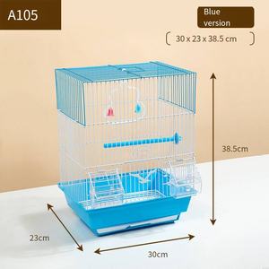 20-Piece Set düğme-kapatma Metal süs üreme kafesleri için Budgerigar atiatiel Lovebird kuşlar küçük Villa köpeklerin canlı - Product Image 5