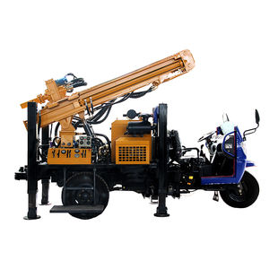 Macchina per Trivellazione di Pozzi d'Acqua Montata su Rimorchio, Profondità <span class=keywords><strong>200m</strong></span>, Attrezzatura per Macchinari Minerari - Product Image 3