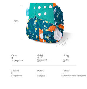 Nouvelle conception de <span class=keywords><strong>couche</strong></span> <span class=keywords><strong>lavable</strong></span> pour bébé avec boutons-pression, <span class=keywords><strong>couche</strong></span> en tissu avec poche, <span class=keywords><strong>insert</strong></span> pour ceinture de <span class=keywords><strong>couche</strong></span> - Product Image 3