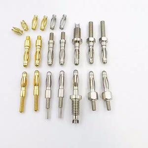 Quick Disconnect Pin Socket And Pin Series Pure Copper Gold Silver Plated Durable Plug Unplug Customizable Size <b>Terminals</b> - Product Image 1