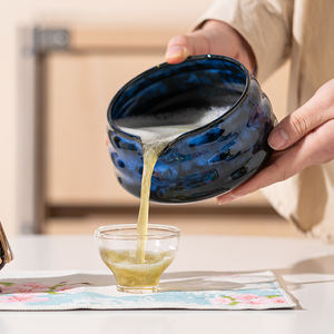 ชุดน้ำชาเซรามิกจีน<span class=keywords><strong>โบราณ</strong></span> จีหวง เต๋อฮวา ลายดินเผาโบราณ ชามมัทฉะ อุปกรณ์ชงชาแบบกังฟู ดีไซน์สไตล์จีนสมัยราชวงศ์ซ่ง สำหรับใช้ในบ้าน - Product Image 5