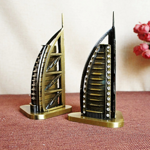 نموذج بناء مصغر ثلاثي الأبعاد مشهور مخصص لنموذج برج خليفة معدني في دبي - Product Image 4