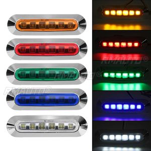 Luces LED de cortesía para remolques marinos, embarcaciones, cabinas, cubiertas, pasillos y escaleras, 12V 24V, luces traseras LED para yates, tractores y camiones (2/4/6/10 unidades) - Product Image 1