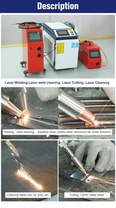 Soudeuse laser à fibre portative à prix d'usine 1000W 1500W 2000W 3000W pour le métal - Product Image 2