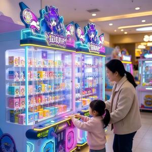 เครื่องเล่นเกมลูกบอลหมุนพร้อมของรางวัล เครื่องเกมแลกของรางวัลแบบอาร์เคด เครื่องเล่นเกมในร่มสำหรับศูนย์เกม - Product Image 4