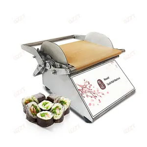 Mesin pembuat rol Maki baja tahan karat Manual pembuat rol Sushi Mesin lembaran nasi Sushi mesin gulung Sushi Korea