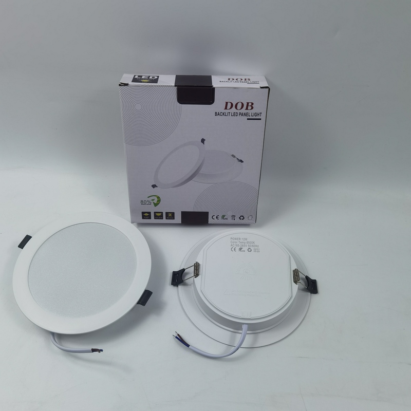 12W Slim Round LED Panel Light