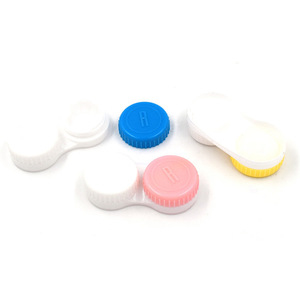휴대용 콘택트 렌즈 파트너 케이스 렌즈 케어 케이스 왼쪽 및 오른쪽 구별 가능 - Product Image 2