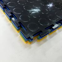 Qualité supérieure Meilleur prix Robuste Revêtement de sol industriel en PVC Emboîtement Carreaux de sol en plastique pour garage